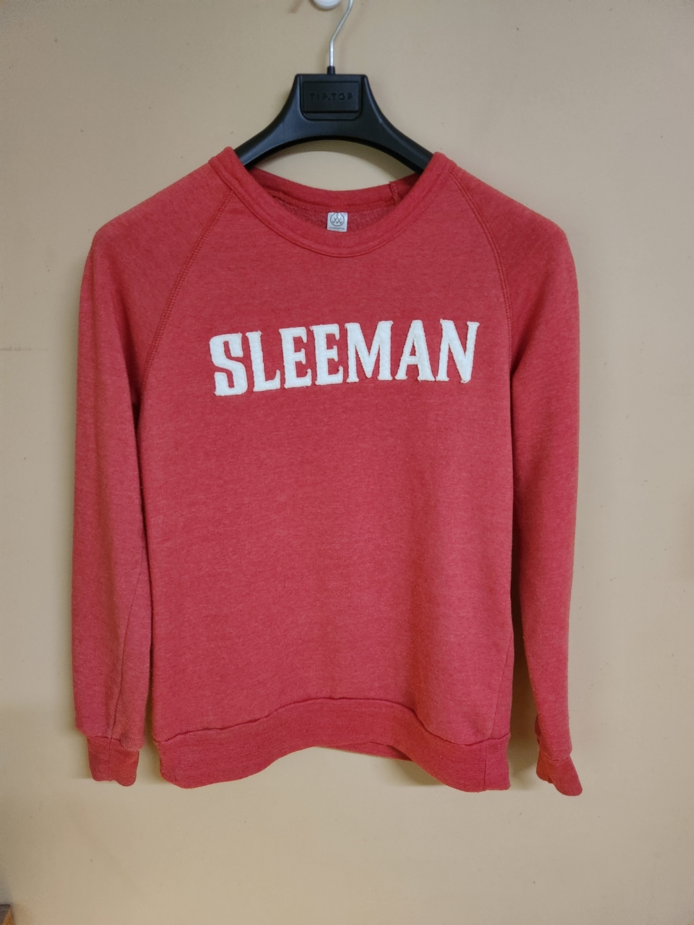 PinkishRed Sleeman Sweatshirt And Black Sleeman Branded Adidas Golf Shirt